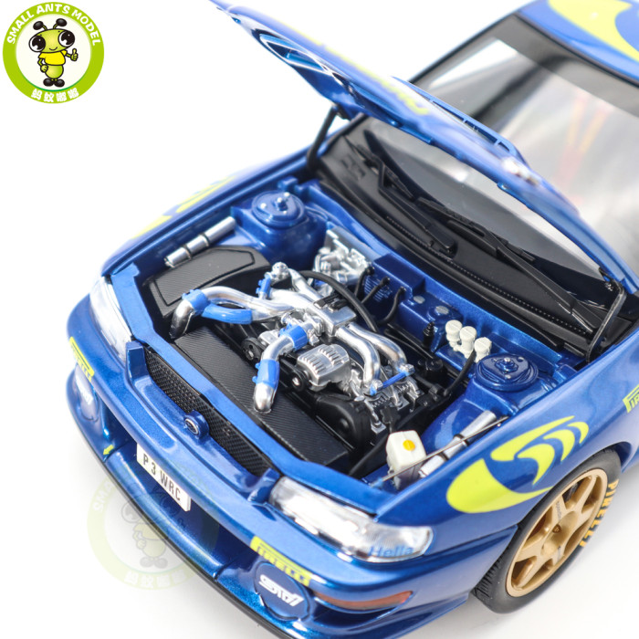 1/18 Subaru Impreza WRC 1997 #4 Autoart 89791 Monte Carlo Winner Diecast Model Car Gifts For Friends Father