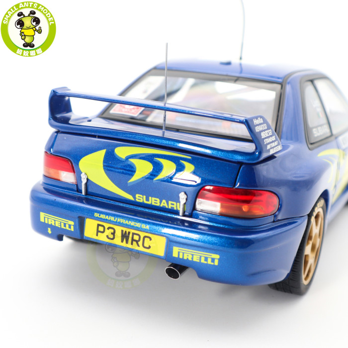 1/18 Subaru Impreza WRC 1997 #4 Autoart 89791 Monte Carlo Winner Diecast Model Car Gifts For Friends Father