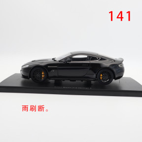 Damaged 1/18 AUTOart 70253 ASTON MARTIN V12 Vantage S 2015 Jet Black Model Car