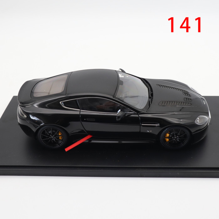 Damaged 1/18 AUTOart 70253 ASTON MARTIN V12 Vantage S 2015 Jet Black Model Car