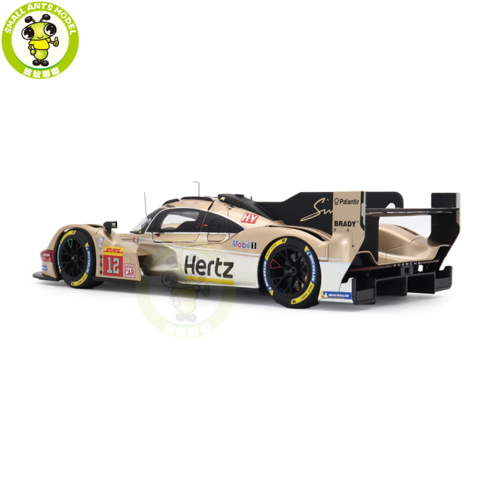 1/18 Norev 187160 Porsche 963 Hertz Team Jota Spa 6h 2024 Stevens/Ilott Winner #12 Diecast Model Toys Car Gifts For Father Friends