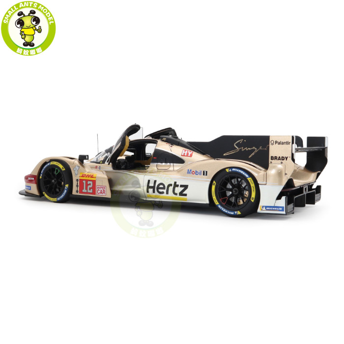 1/18 Norev 187160 Porsche 963 Hertz Team Jota Spa 6h 2024 Stevens/Ilott Winner #12 Diecast Model Toys Car Gifts For Father Friends