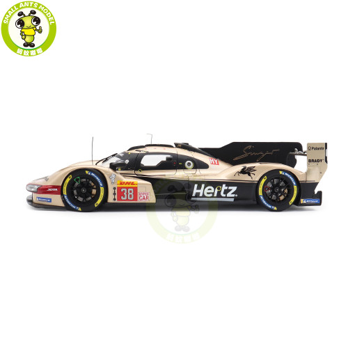 1/18 Norev 187161 Porsche 963 Hertz Team Jota Lone Star Le Mans 2024 #38 Hanson Button Rasmussen Diecast Model Toys Car Gifts For Father Friends