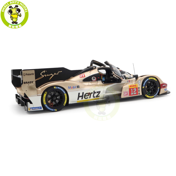 1/18 Norev 187160 Porsche 963 Hertz Team Jota Spa 6h 2024 Stevens/Ilott Winner #12 Diecast Model Toys Car Gifts For Father Friends