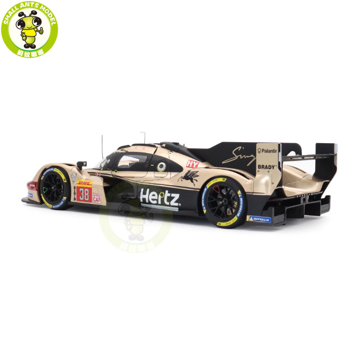 1/18 Norev 187161 Porsche 963 Hertz Team Jota Lone Star Le Mans 2024 #38 Hanson Button Rasmussen Diecast Model Toys Car Gifts For Father Friends