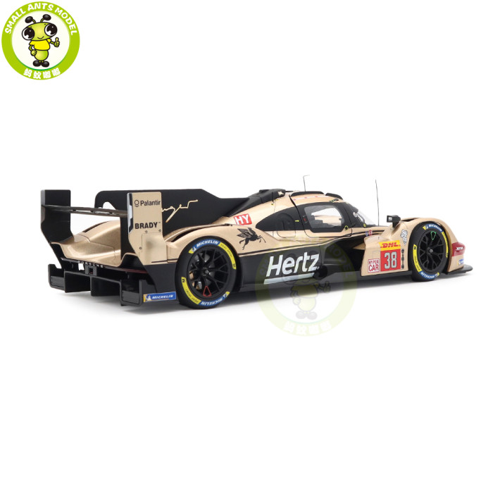 1/18 Norev 187161 Porsche 963 Hertz Team Jota Lone Star Le Mans 2024 #38 Hanson Button Rasmussen Diecast Model Toys Car Gifts For Father Friends