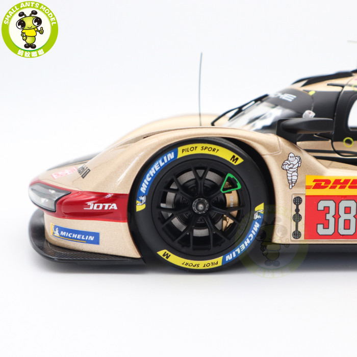 1/18 Norev 187161 Porsche 963 Hertz Team Jota Lone Star Le Mans 2024 #38 Hanson Button Rasmussen Diecast Model Toys Car Gifts For Father Friends