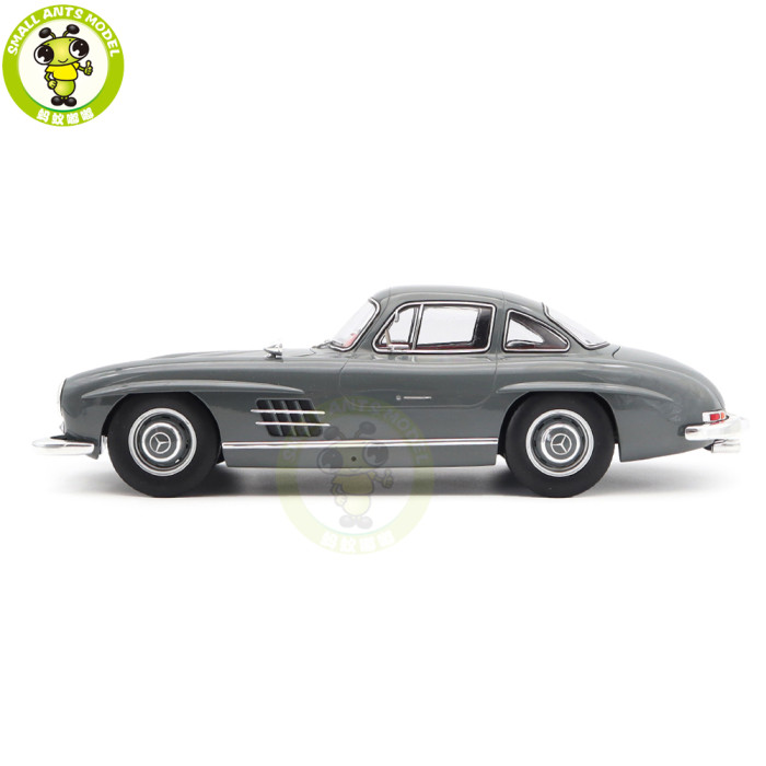 1/12 Mercedes Benz 300 SL 1954 Norev 123852 Graphite Grey Diecast Model Toy Car Gifts For Friends