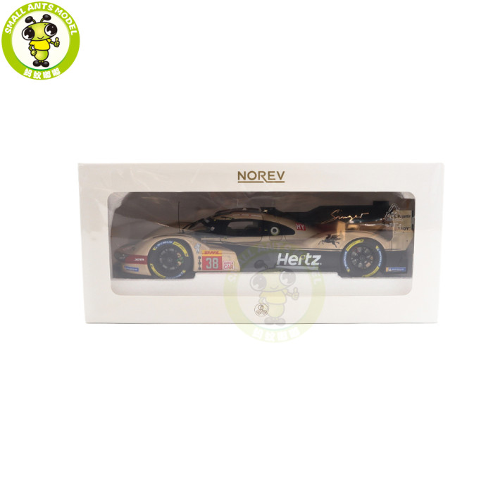 1/18 Norev 187161 Porsche 963 Hertz Team Jota Lone Star Le Mans 2024 #38 Hanson Button Rasmussen Diecast Model Toys Car Gifts For Father Friends