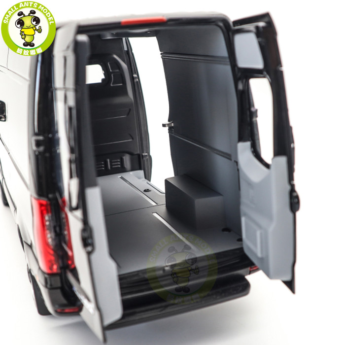 1/18 Mercedes Benz Sprinter 2018 Norev 183041 Black Diecast Model Toy Car Gifts For Friends Father