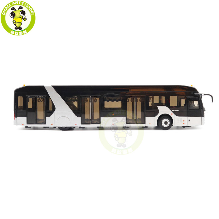 1/42 YuTong Airport Shuttle Bus AB14E Diecast Bus Model Gifts For Friends