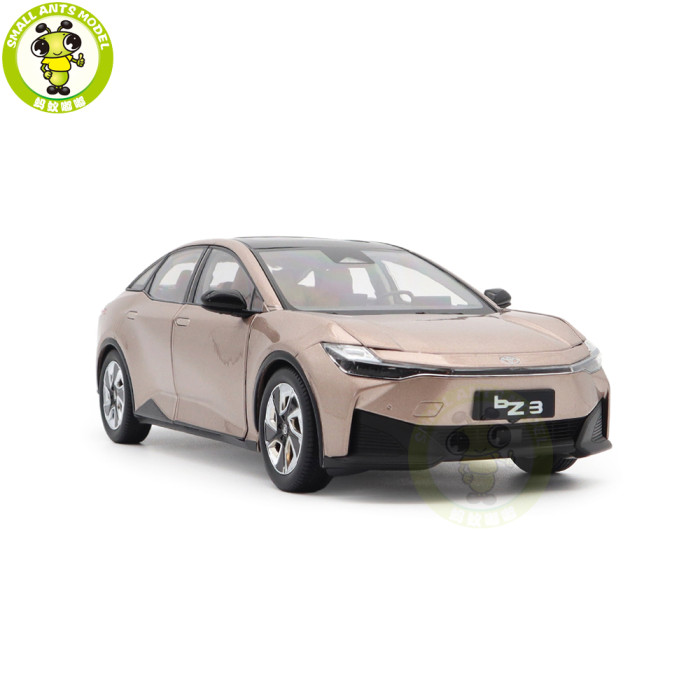 1/18 Toyota BZ3 2023 Diecast Model Car Gifts For Friends