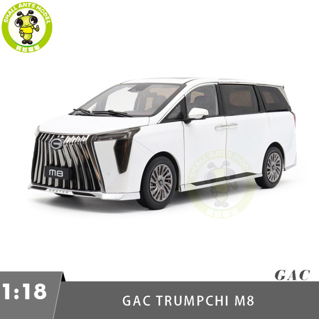 1/18 GAC Trumpchi M8 Diecast Model Car Toys Gifts For Father Friends