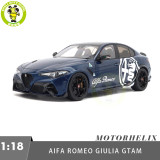 1/18 Alfa Romeo Giulia GTA 952 MOTORHELIX Diecast Model Toy Car Gifts For Father Friends