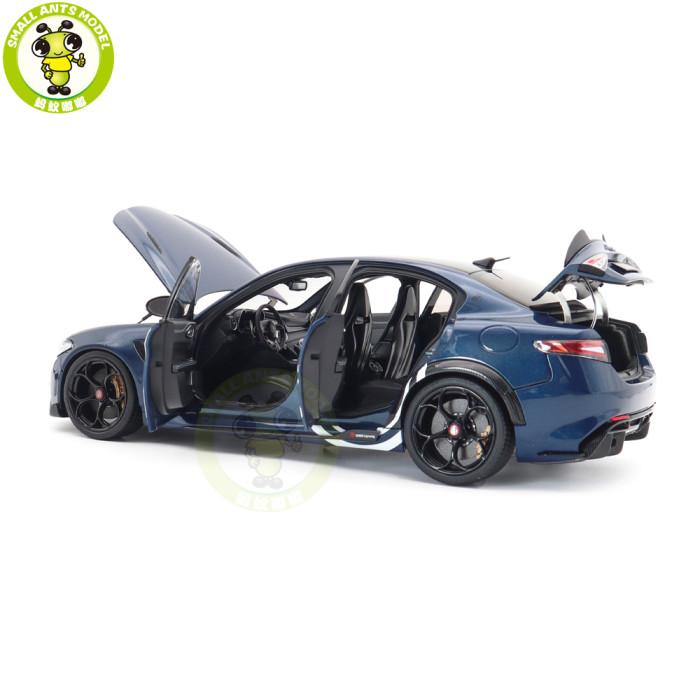 1/18 Alfa Romeo Giulia GTA 952 MOTORHELIX Diecast Model Toy Car Gifts For Father Friends