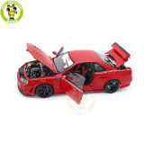 1/18 MOTORHELIX Nissan Skyline GT-R R34 CUSTOMIZED VERSION Diecast Model Toy Car Gifts For Father Friends