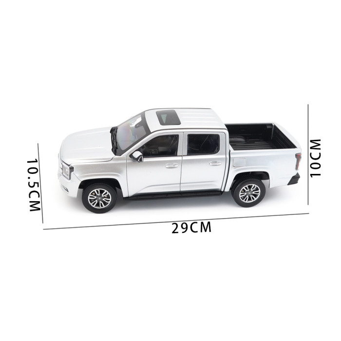1/18 Jiangling JMC DaDao Pickup Truck Diecast Model Car Toys Gifts For Father Friends