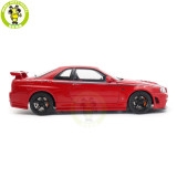 1/18 MOTORHELIX Nissan Skyline GT-R R34 CUSTOMIZED VERSION Diecast Model Toy Car Gifts For Father Friends