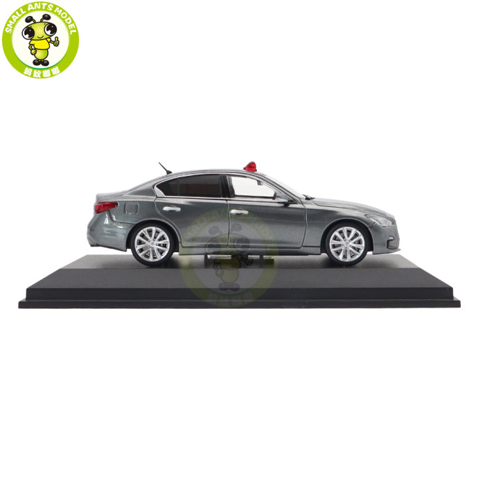 1/43 Nissan Skyline GT V37 RAI'S Japanese Police Car Diecast Model Toy Car Gifts For Friends Father