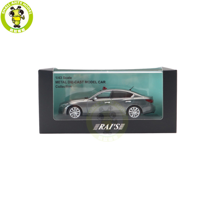 1/43 Nissan Skyline GT V37 RAI'S Japanese Police Car Diecast Model Toy Car Gifts For Friends Father