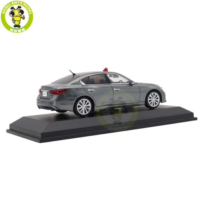 1/43 Nissan Skyline GT V37 RAI'S Japanese Police Car Diecast Model Toy Car Gifts For Friends Father