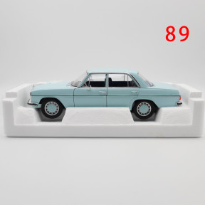 Defective 1/18 Mercedes Benz 200 1968 Norev 183777 Light Blue Diecast Model Car