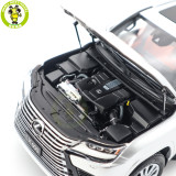 1/18 LCD TOYOTA LEXUS LX600 LX Diecast Model Toy Car Gifts For Friends Father