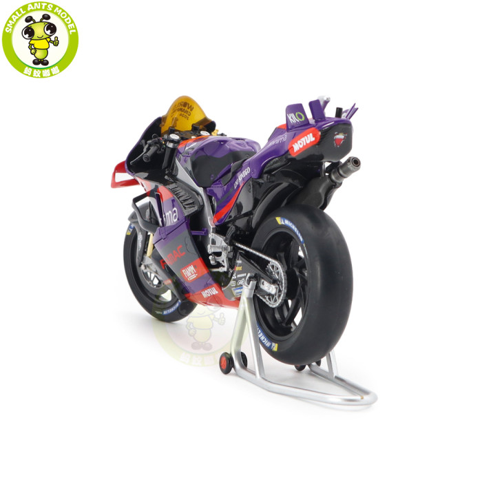 1/12 Kiloworks 2024 Prima Pramac Racing Ducati GP24 MOTOGP 2024 FIM Awards Diecast Motorcycle Model Toys Gifts For Father Friends