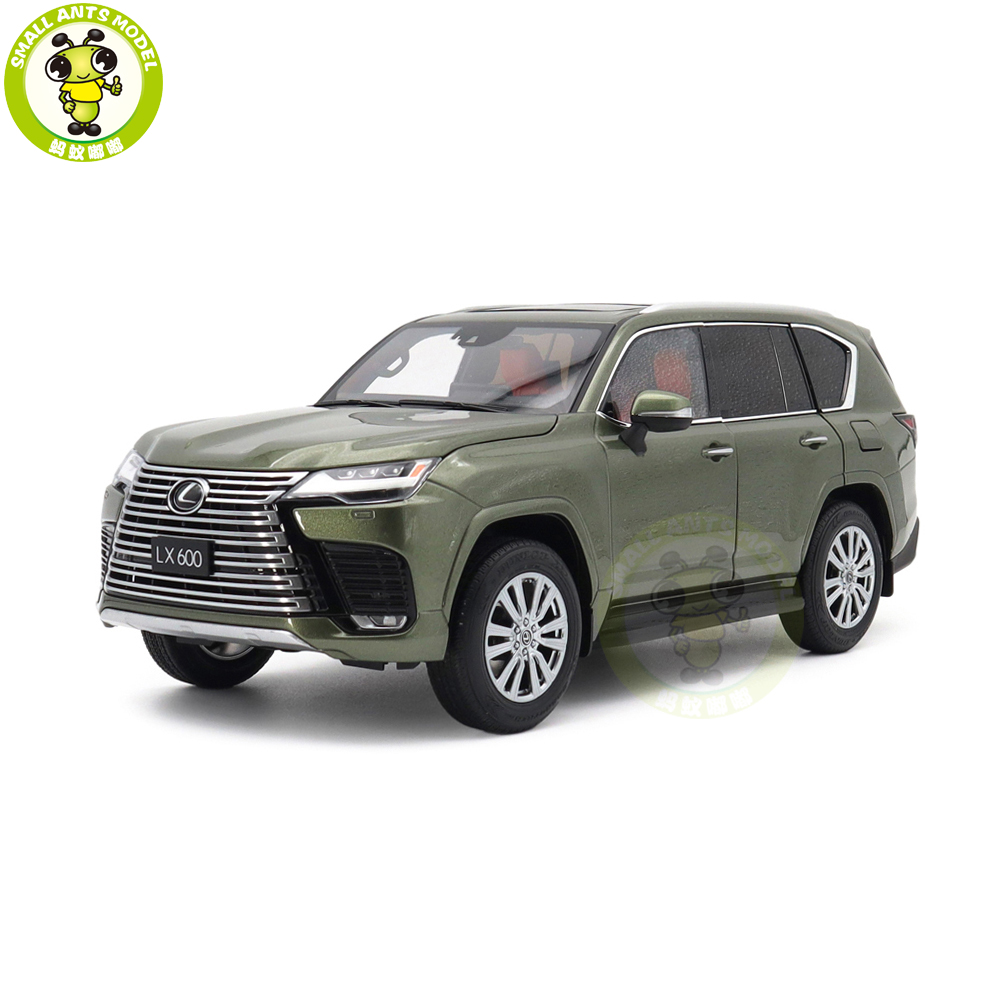 Lx出品 1/18 LCD TOYOTA LEXUS LX600 LX Diecast Model Toy Car Gifts For