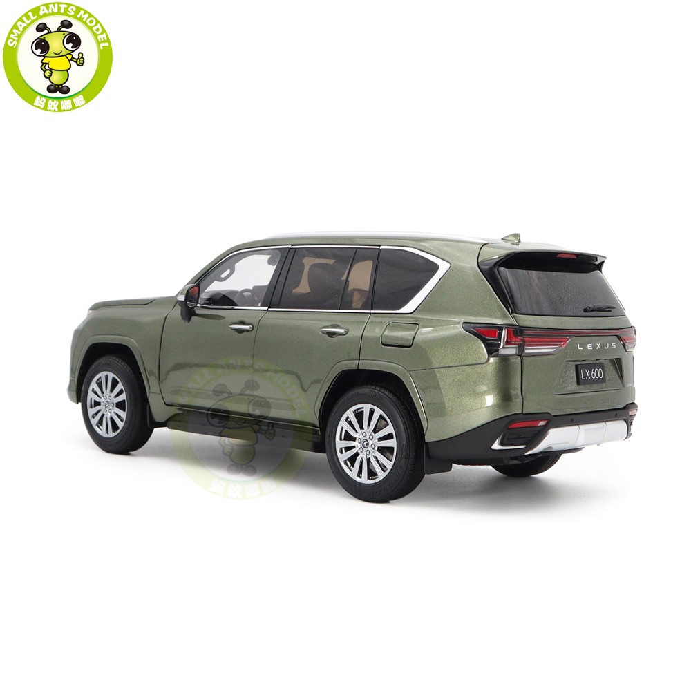 1/18 LCD TOYOTA LEXUS LX600 LX Diecast Model Toy Car Gifts For