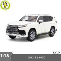 1/18 LCD TOYOTA LEXUS LX600 LX Diecast Model Toy Car Gifts For Friends Father