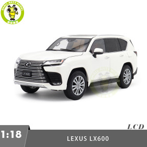 1/18 LCD TOYOTA LEXUS LX600 LX Diecast Model Toy Car Gifts For Friends Father