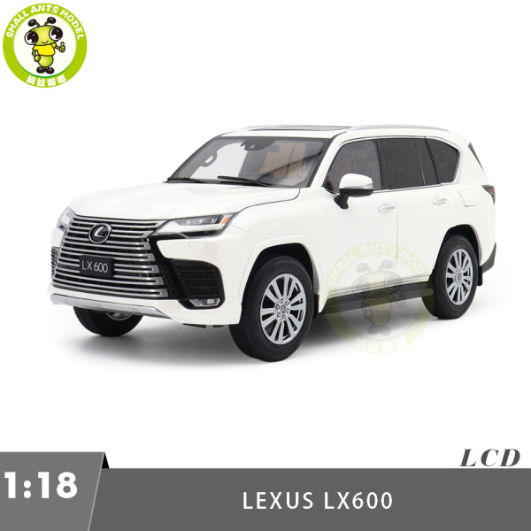 1/18 LCD TOYOTA LEXUS LX600 LX Diecast Model Toy Car Gifts For Friends Father