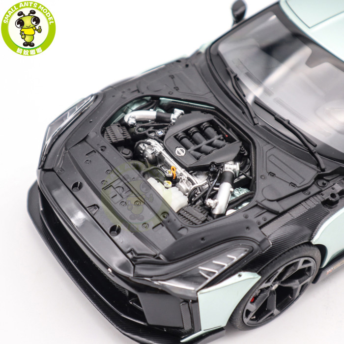 1/18 Nissan GT-R50 By Italdesign AUTOart 77512 Metallic Green / Black Model Car