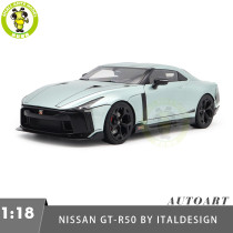 1/18 Nissan GT-R50 By Italdesign AUTOart 77512 Metallic Green / Black Model Car