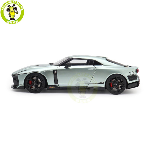 1/18 Nissan GT-R50 By Italdesign AUTOart 77512 Metallic Green / Black Model Car