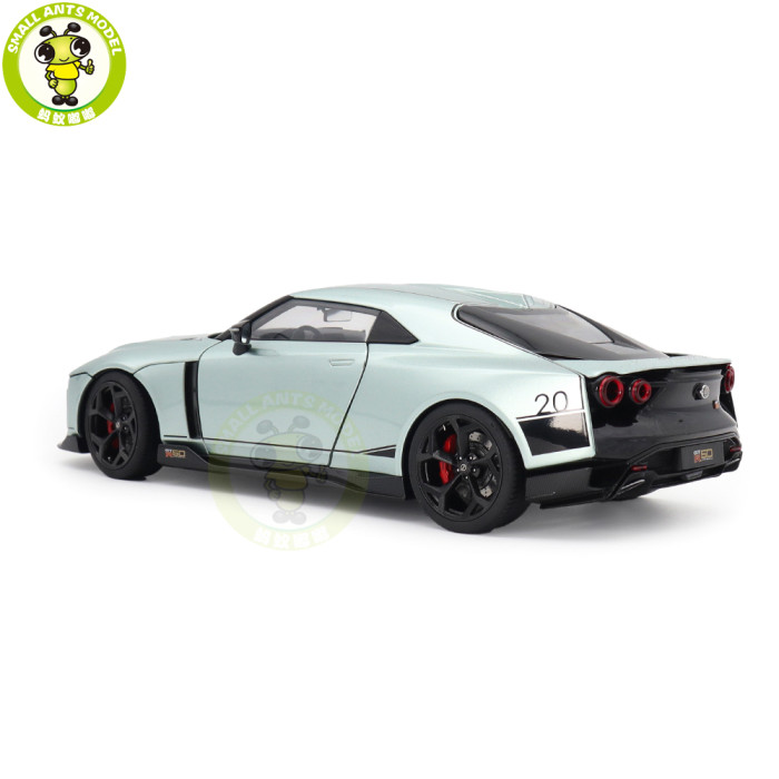 1/18 Nissan GT-R50 By Italdesign AUTOart 77512 Metallic Green / Black Model Car