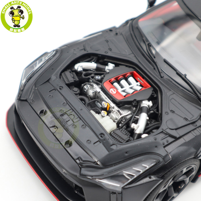 1/18 Nissan GT-R50 By Italdesign AUTOart 77512 Black / Matt Black Model Car
