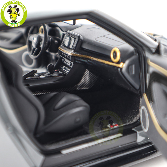 1/18 Nissan GT-R50 By Italdesign Goodwood Version AUTOart 77510 Liquid Kinetic Grey / Energetic Sigma Gold Model Car