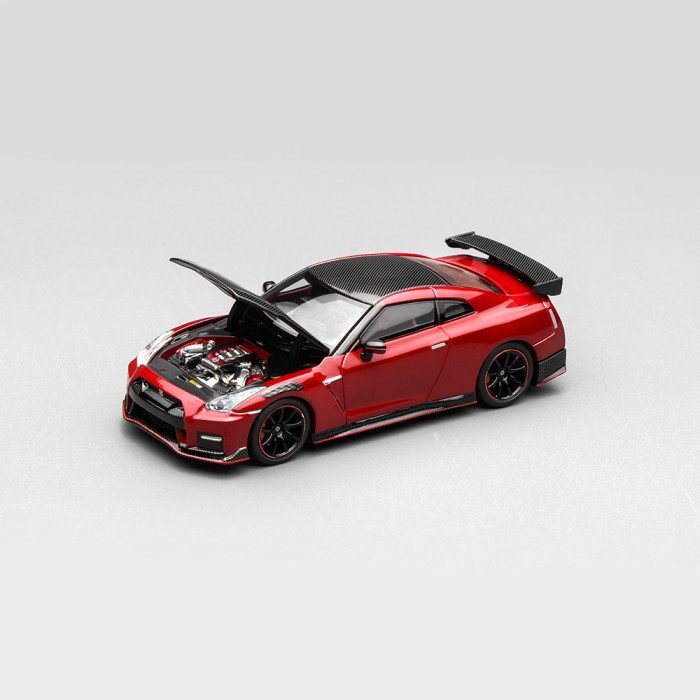 Preorder 1/64 MOTORHELIX Nissan GT R GT-R R35 NISMO Special Edition 2022 Diecast Model Toy Car Gifts For Father Friends