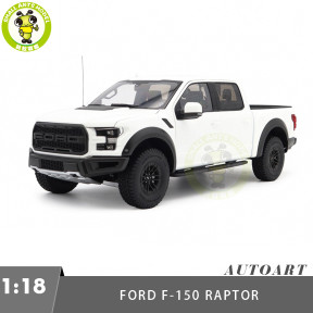 1/18 Ford F-150 Raptor AUTOart 72946 Oxford White Model Car