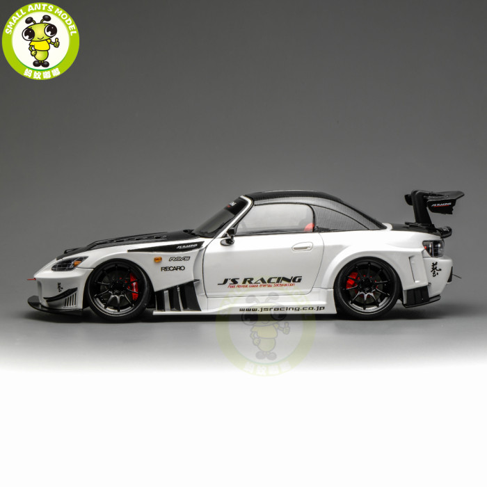 Preorder 1/18 MOTORHELIX Honda S2000 J's Racing Diecast Model Toy Car Gifts For Father Friends