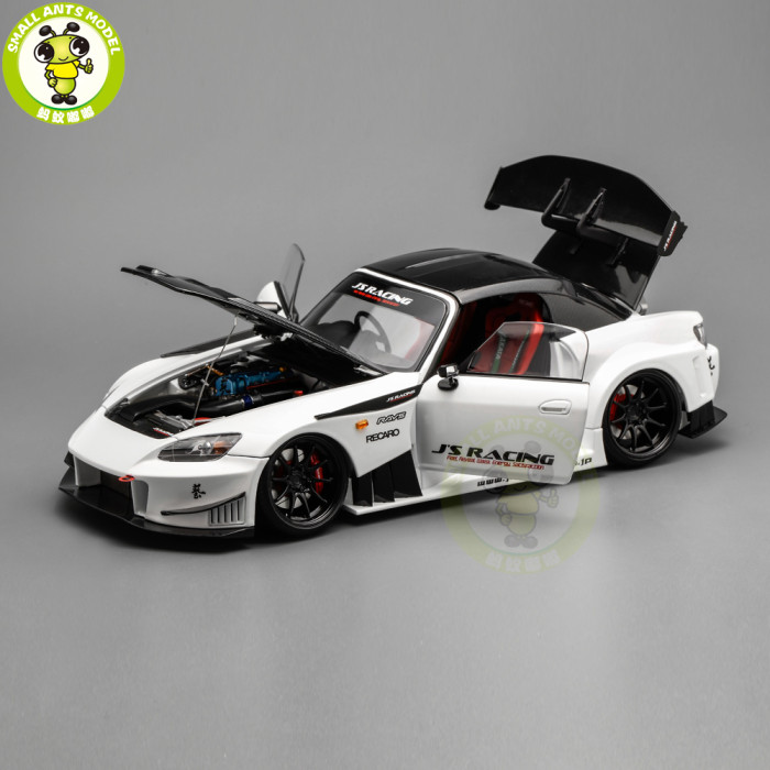 Preorder 1/18 MOTORHELIX Honda S2000 J's Racing Diecast Model Toy Car Gifts For Father Friends