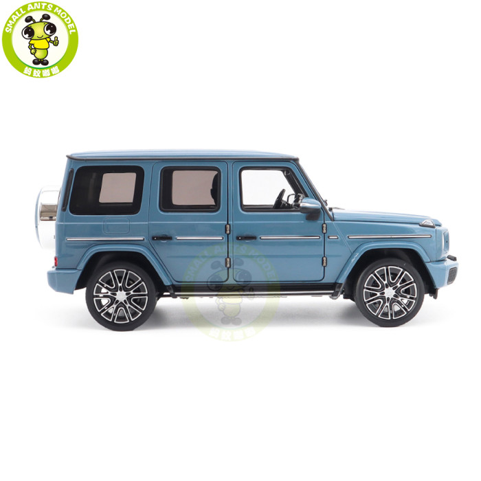 1/18 Mercedes-Benz G CLASS N465 2024 Norev 183034 Vintage Blue Diecast Model Toys Car Gifts For Father Friends