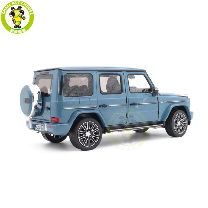 1/18 Mercedes-Benz G CLASS N465 2024 Norev 183034 Vintage Blue Diecast Model Toys Car Gifts For Father Friends