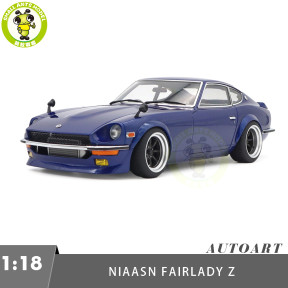 1/18 Nissan Fairlady Z WANGAN Midnight AKUMA no Z COMIC #1 AUTOart 77453 Model Toy Cars Gifts For Friends