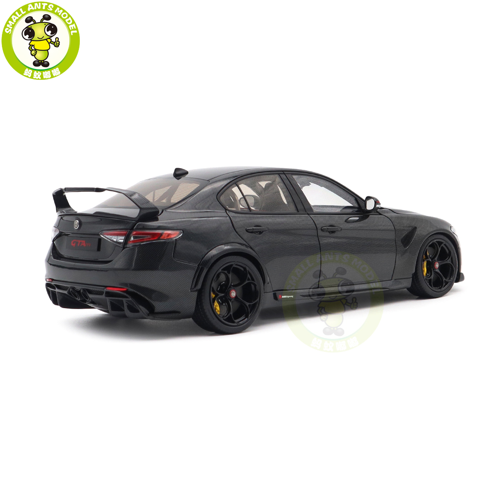 1/18 Alfa Romeo Giulia GTAm Carbon Fiber MOTORHELIX Diecast Model