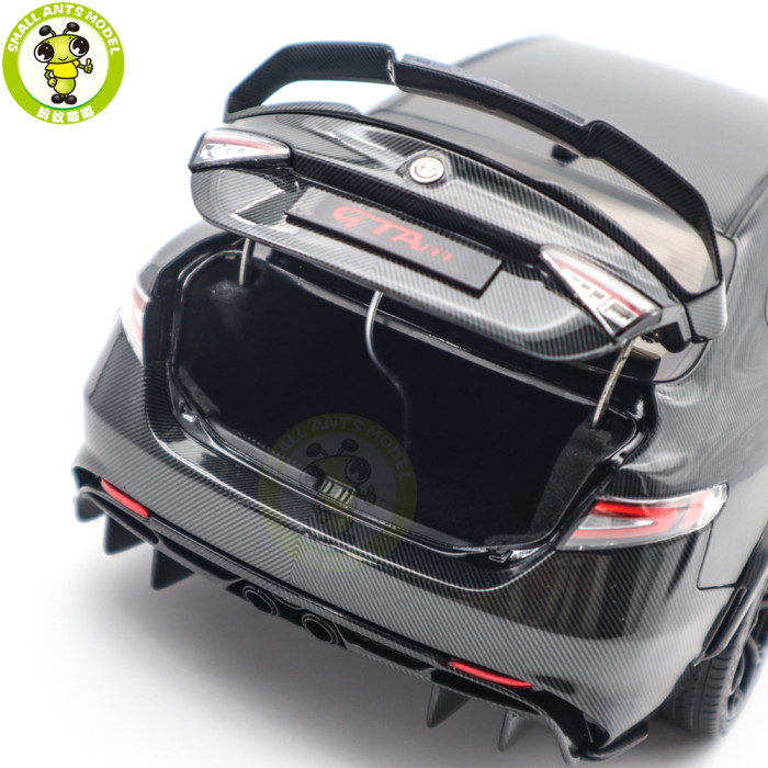 1/18 Alfa Romeo Giulia GTAm Carbon Fiber MOTORHELIX Diecast Model Toy Car Gifts For Father Friends