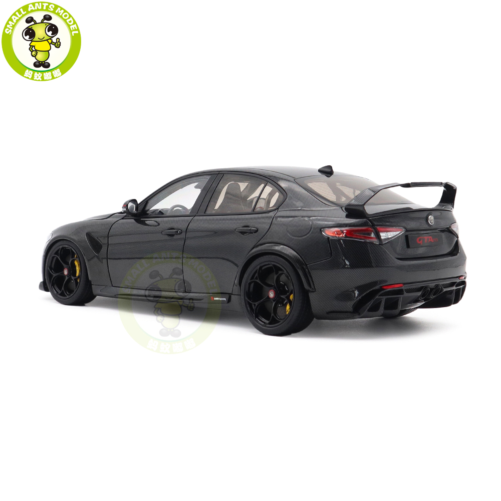 1/18 Alfa Romeo Giulia GTAm Carbon Fiber MOTORHELIX Diecast Model