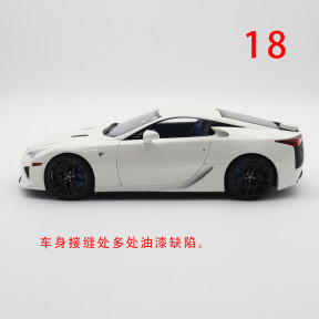 Defective 1/18 WELL LEXUS LFA Diecast Model Car